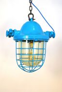 Large Painted bell top Pendant